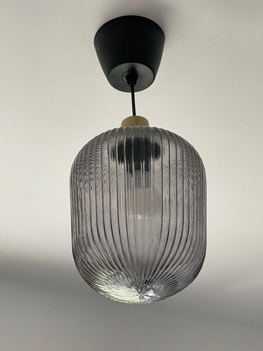 Ikea 2 lustre de tavan suspendate din sticla