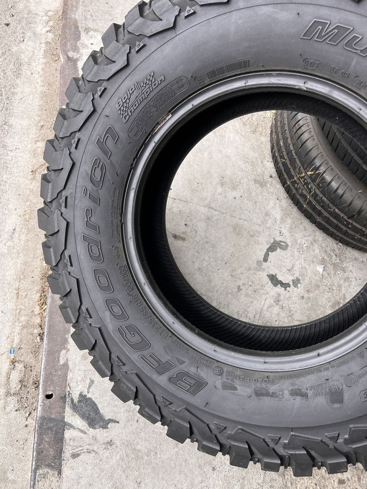 2 anvelope Mud terrain 235/85/16 , Bf Goodrich , 10 mm