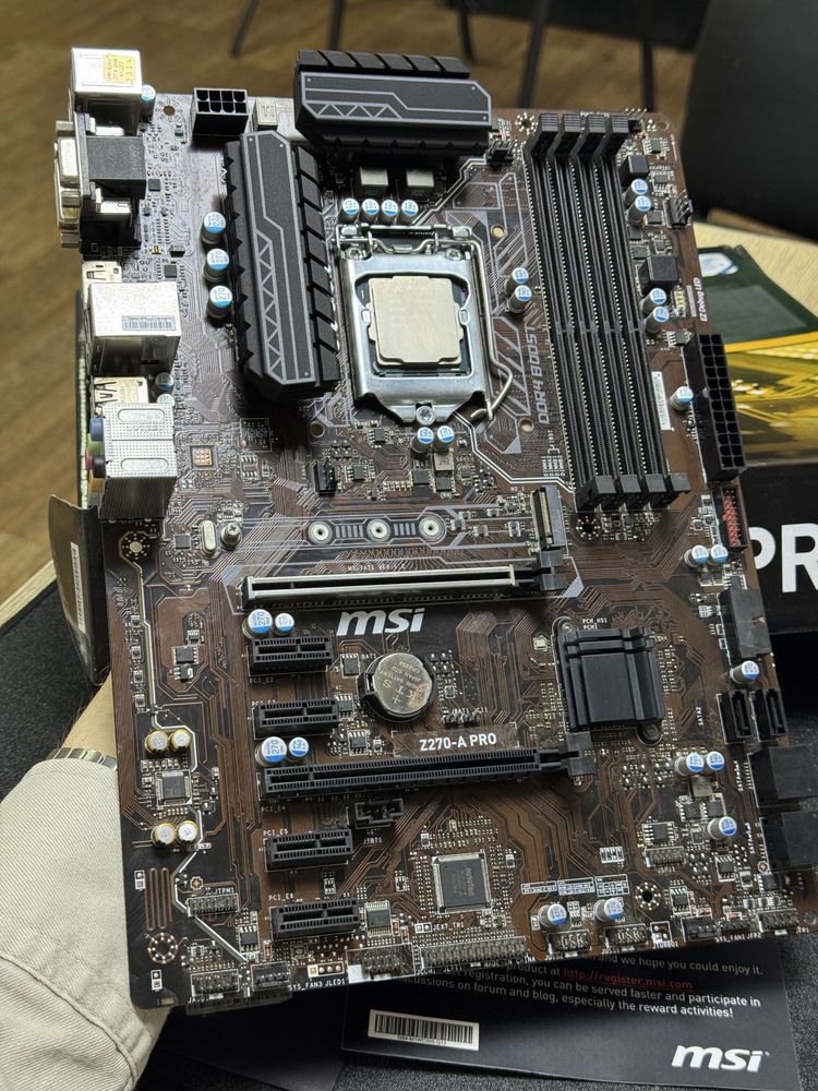 Msi z270-a pro / Kaspi RED