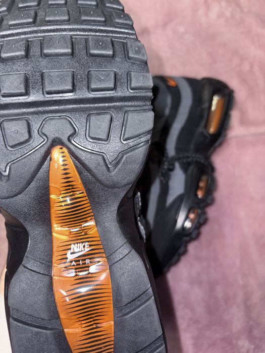 Pantofi 42 Nike Air Max 95 Negru negri gri portocaliu Noi nepurtati