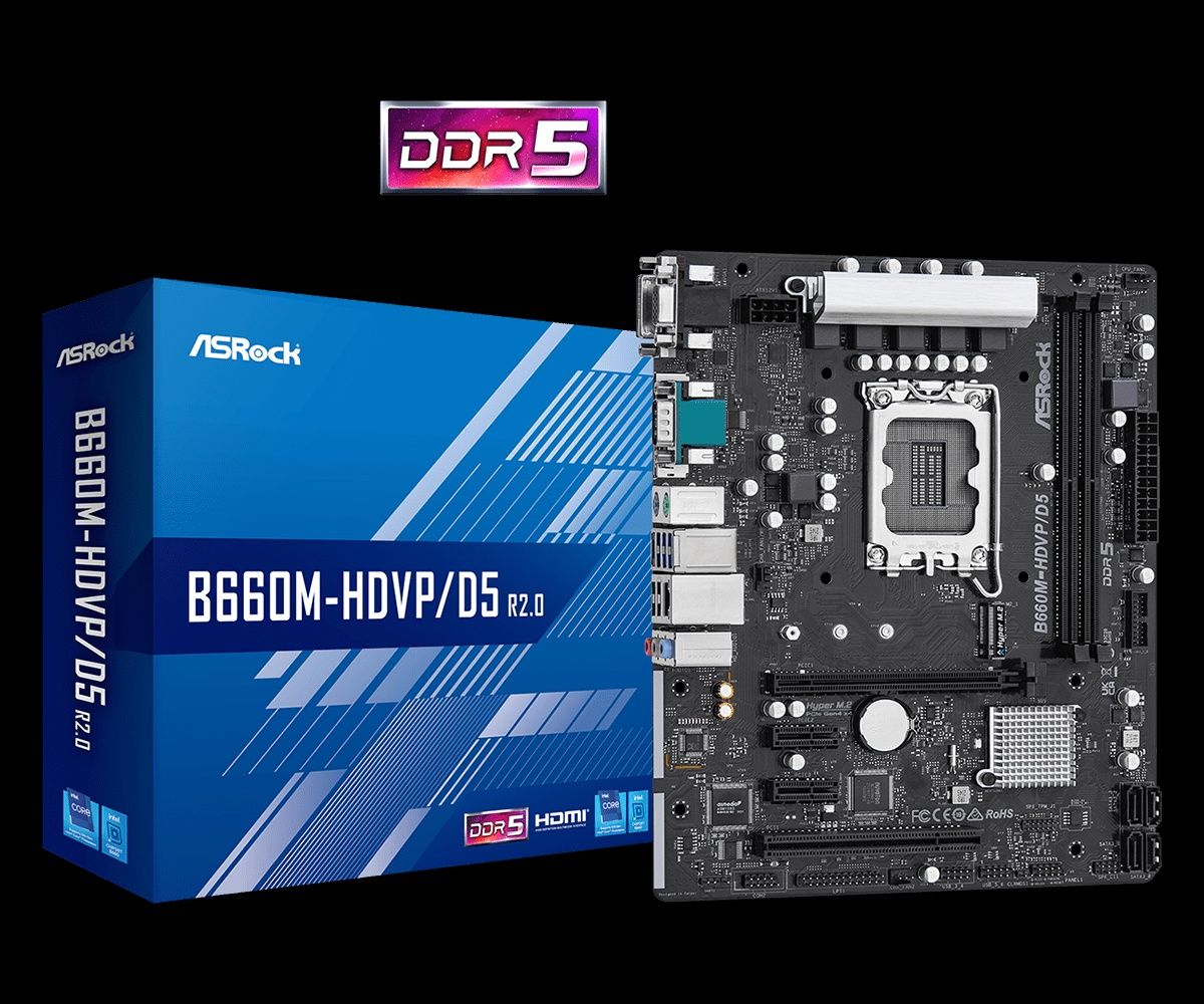 Комплектующие 12400f, b660m, ddr5 16gb 5200.