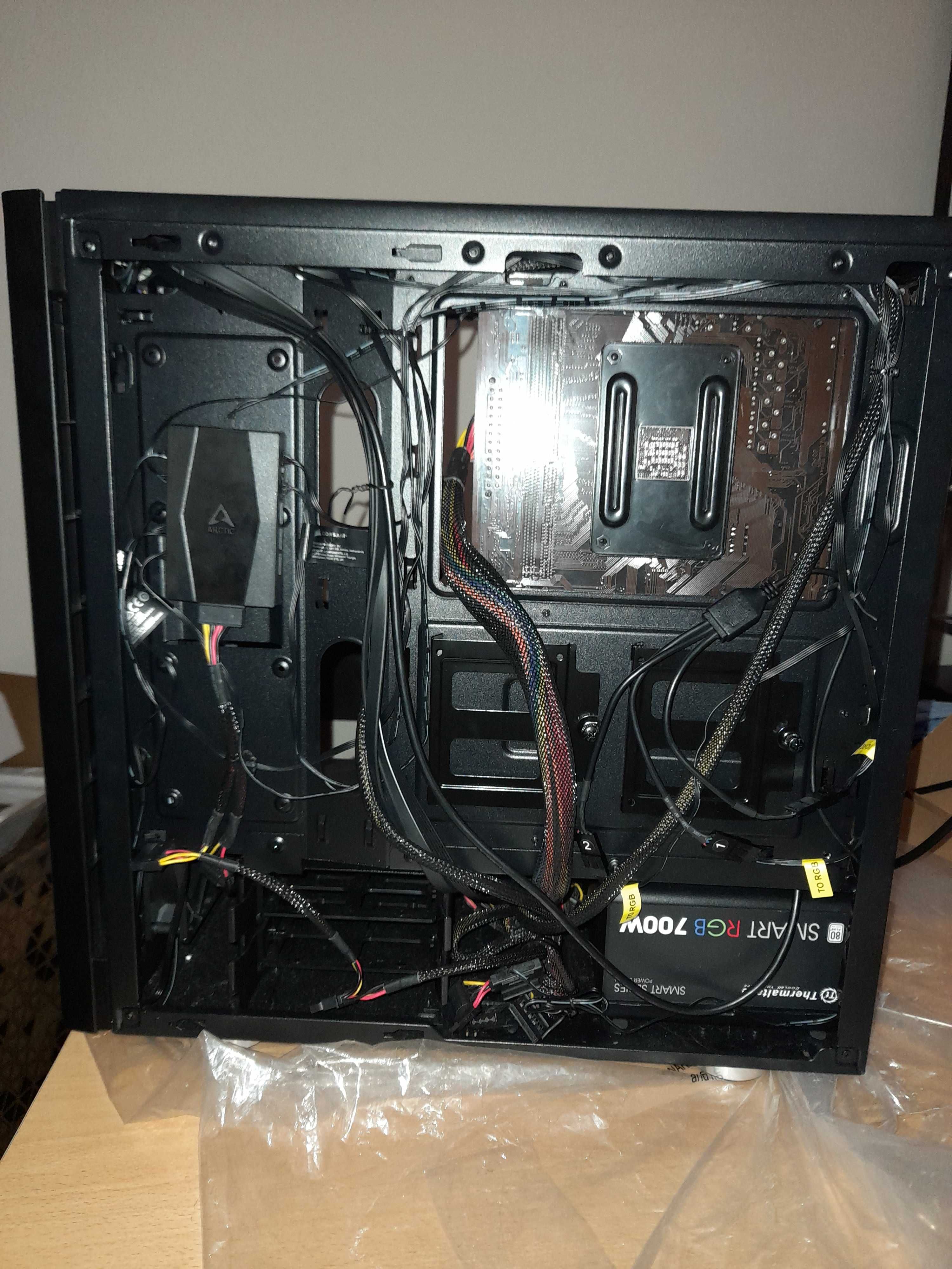 гейминг компютър\ryzen5 3600x\corsair\700wrgb\16ram\samsung1\gigabyte