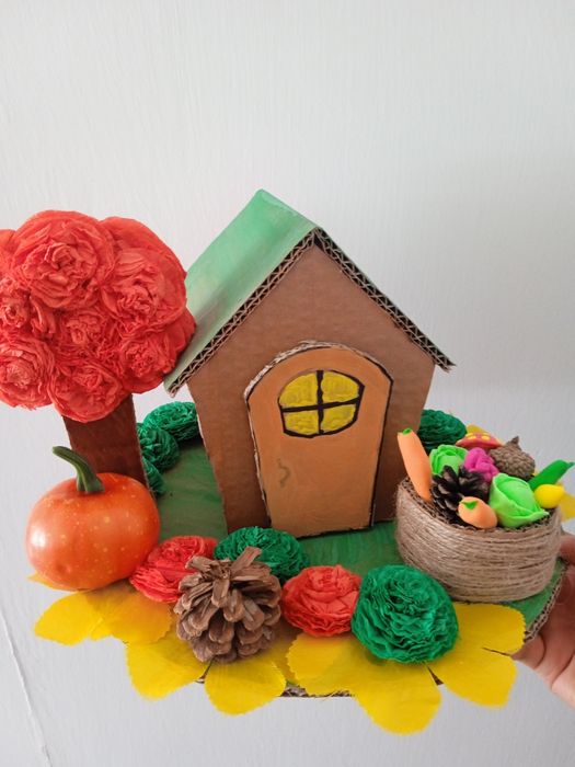 Поделки осенние для д.сада