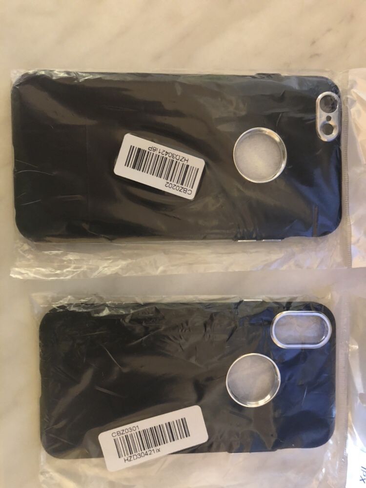 Husa IPhone XS piele interior ,rama intarita metalic