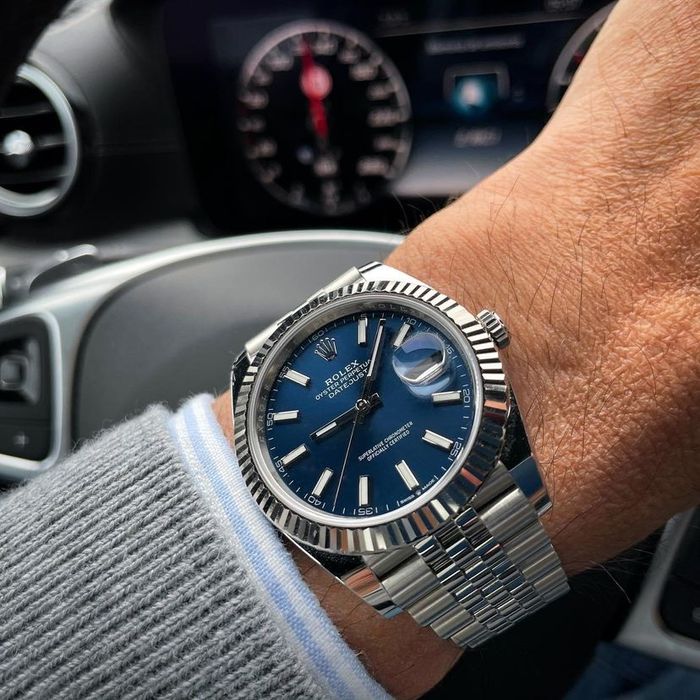 Rolex Datejust Blue Dial 41,mm