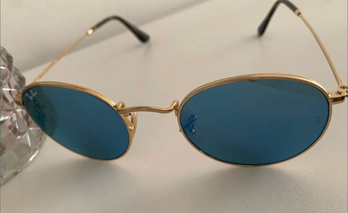 Ray Ban metal round