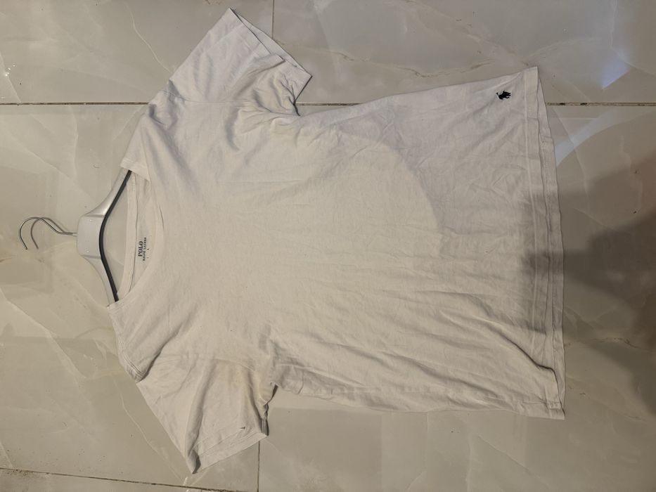 Tricou Polo Ralph Lauren – alb, clasic