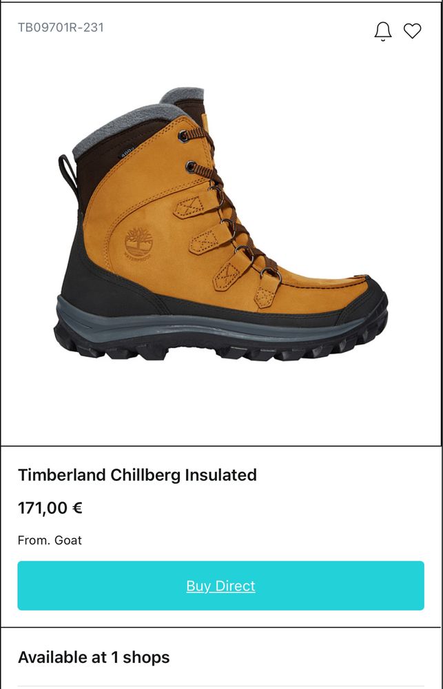 Зимни обувки TIMBERLAND Waterproof.Номер 39