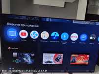 Oled Телевизор Sony 77 инча Android TV  модел 2021г. с два суббуфера