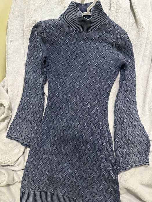 Джемпер женские длинные утепленные