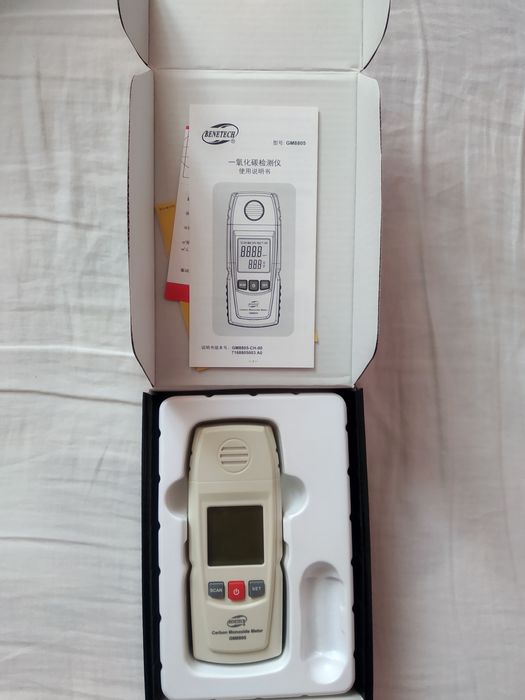 Detector monoxid de carbon Benetech GM8805
