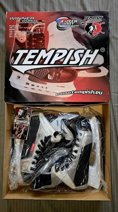 Patine pentru hokey Tempish Boston Silver, Marime 44
