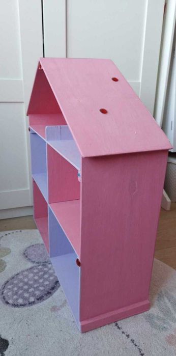 Намалена.Голяма дървена къща за кукли. Ръчна изработка