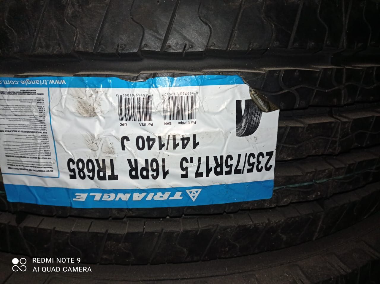 Triangle 235/75 R17.5 18PR TR-685 руль прицеп