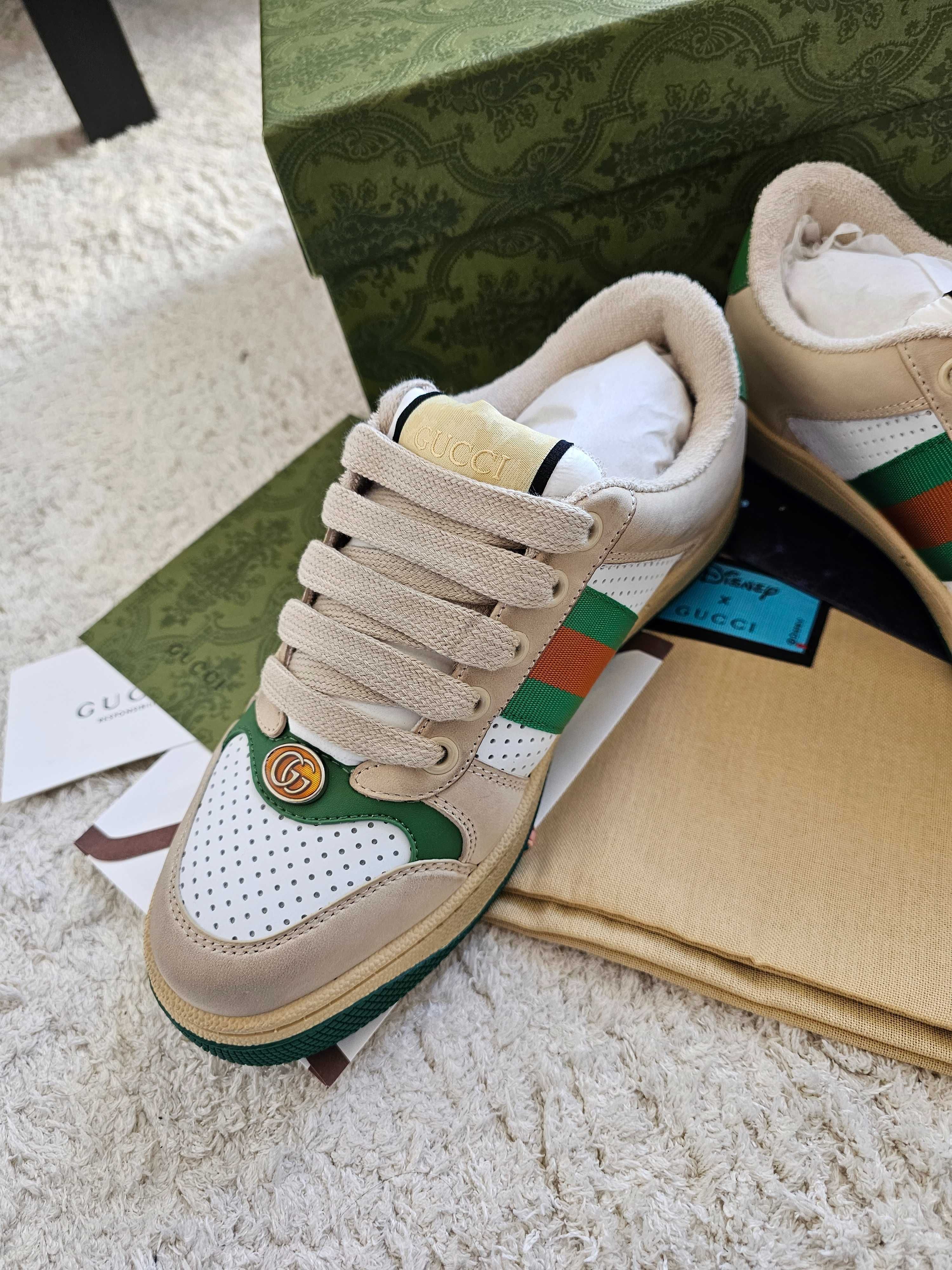 Tenisi Gucci Screener, tip Premium /marimi 35-45/ Adidasi Unisex
