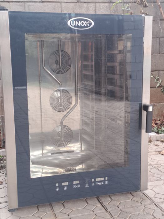 Пароконвектомат unox 10 ур. Лист 60 на 40