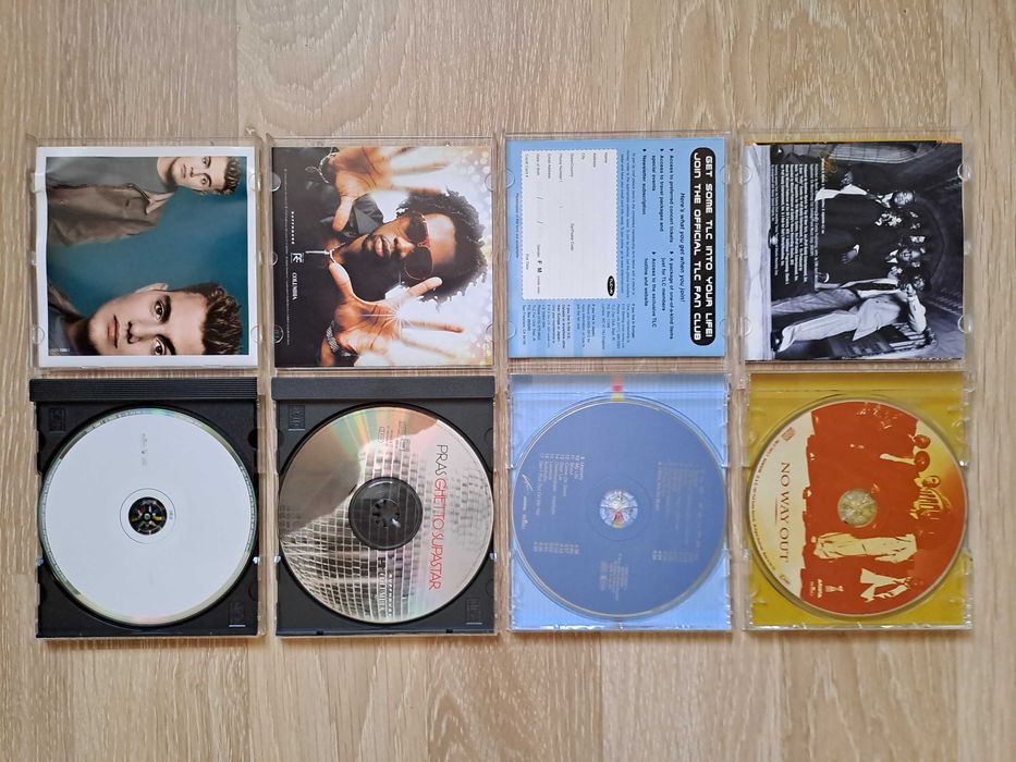 Pachet 4 CD Originale Hip-Hop-Puff Daddy,TLC,Pras,Oli P.+CD Maxi Bonus