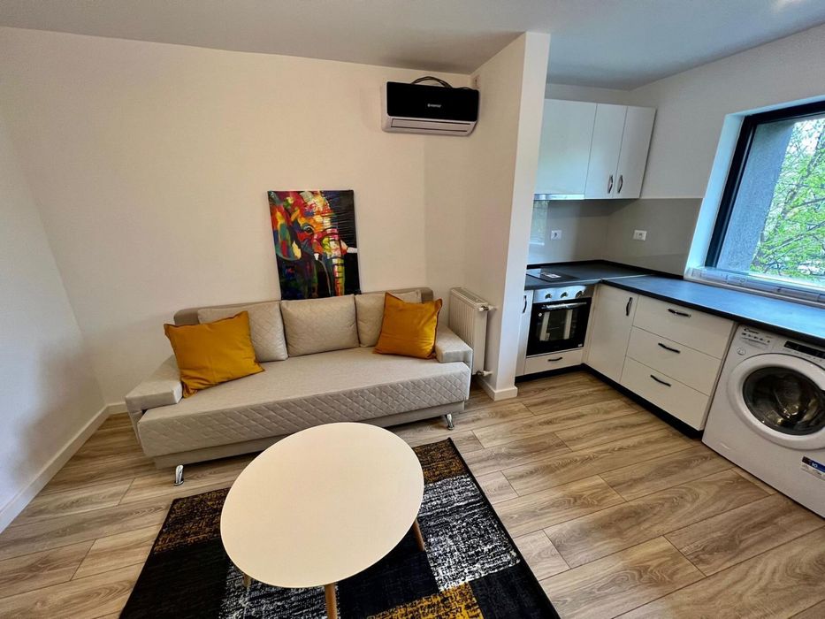 Apartament cu o camera de lux cu loc de parcare