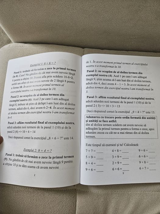 Caiete de lucru matematică – Clasa I