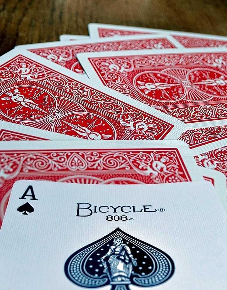 Игральные карты "Bicycle Standard" и "Bicycle Rider Back", США.