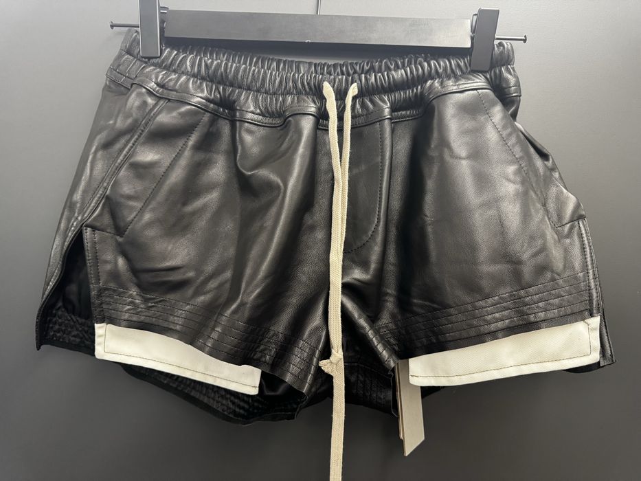 Rick Owens Leather Boxer Short