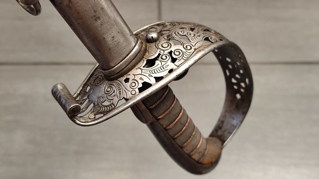 Швейцарска Сабя / Меч / M1899 Swiss Infantry Officer Sword