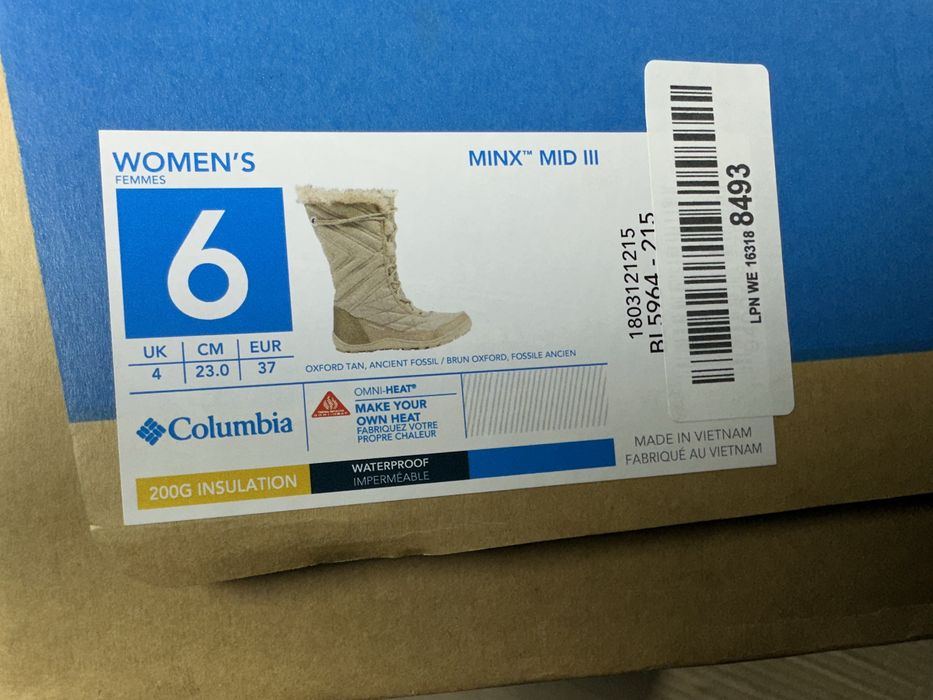 Ghete Columbia Women's Minx Mid Iii