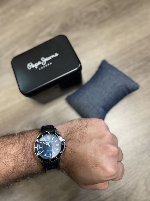 Pepe Jeans (43mm Blue) - Мъжки часовник