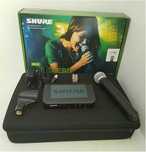Microfoane wireless Shure BLX SM58/Beta schimb cu Beta S8: 823-832 Mhz