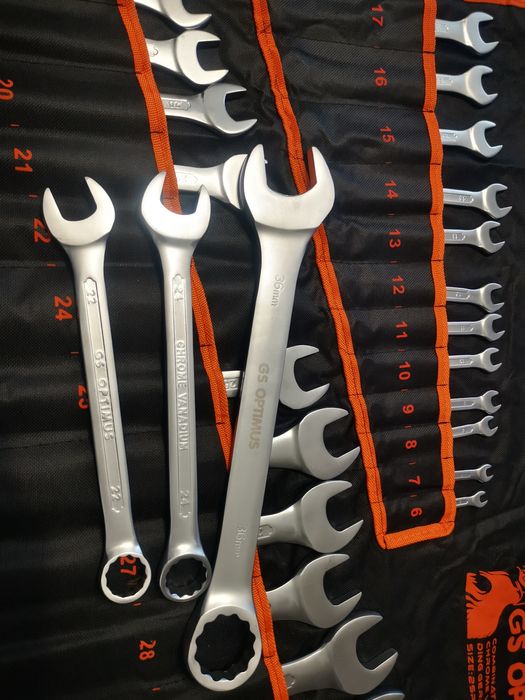 Set chei combinate,6-36mm 25 piese, Trusa chei fixe & inelare 6-36mm