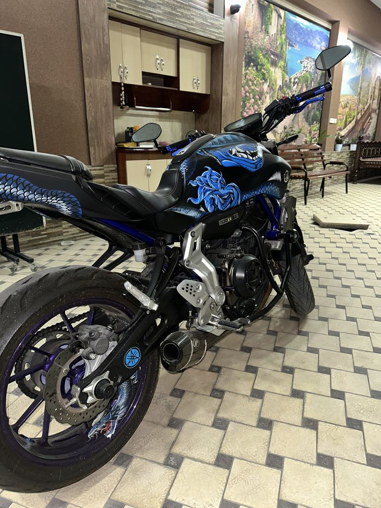 Yamaha MT07 700м3 Японец, Мотоцикл, Стрит