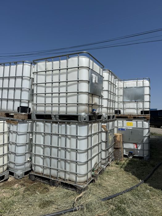 Bazine 1000 Litri , rezervor , IBC , cub apa , fose