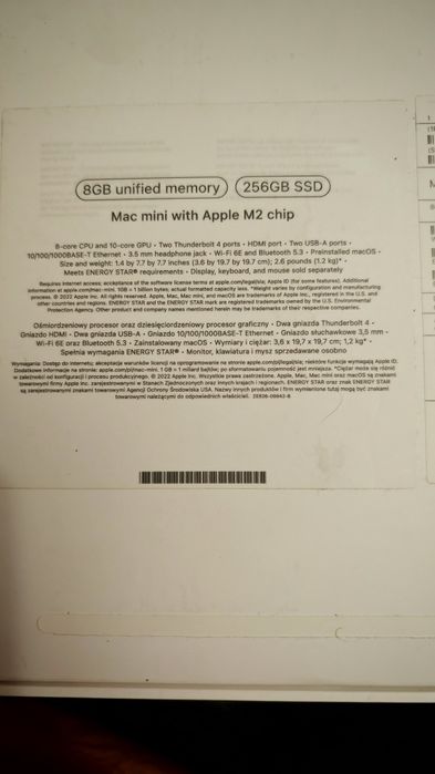 Apple Mac mini с М2 chip