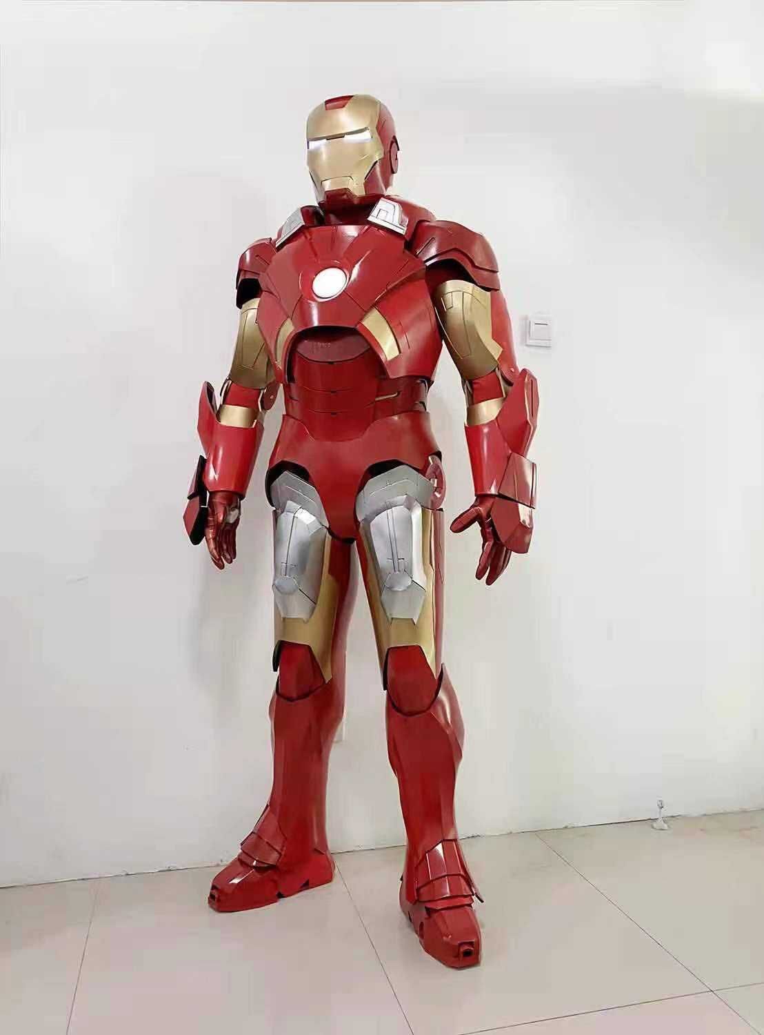 Costum robot iron man / omul de fier pentru divertisment