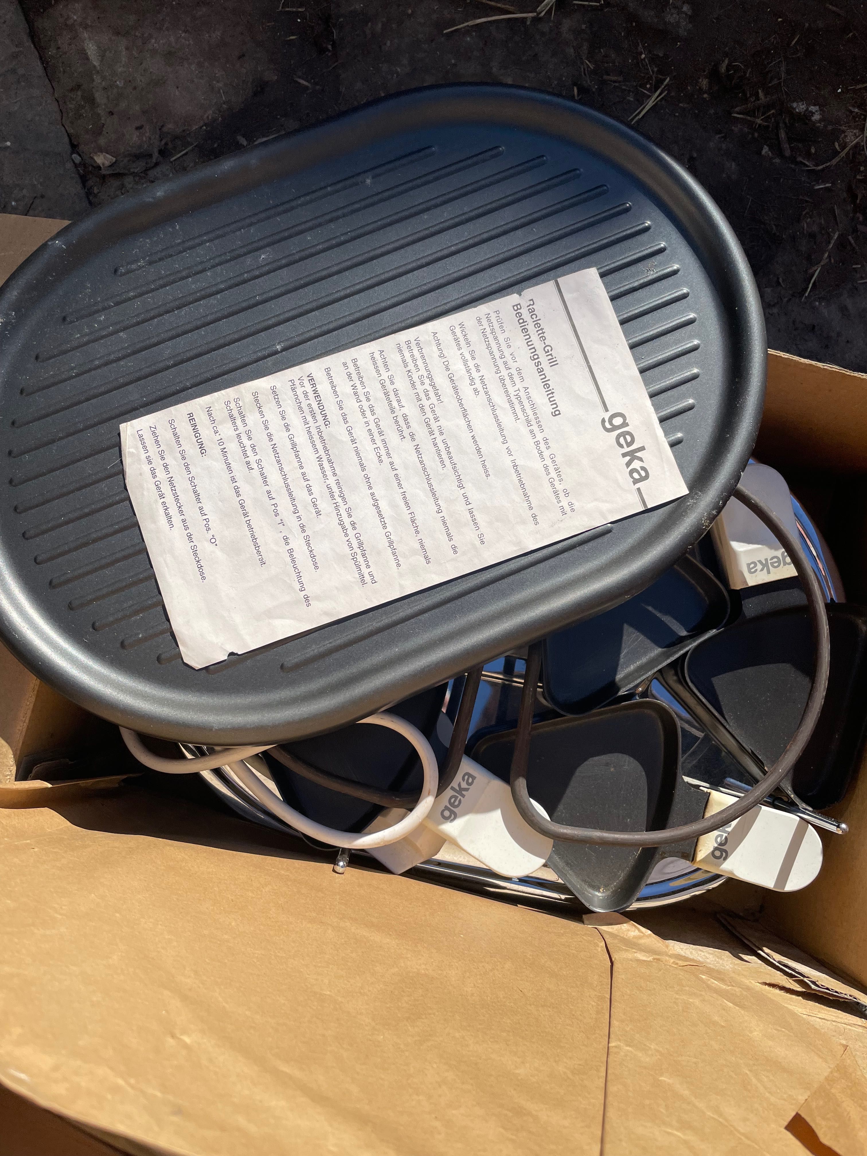 Raclette Grill Geka