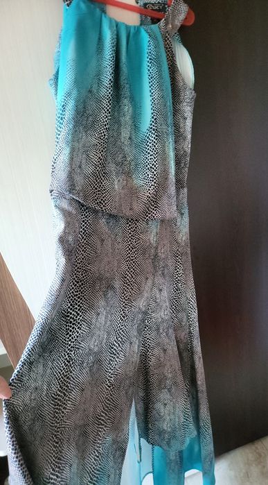 Елегантна рокля дълга рокля