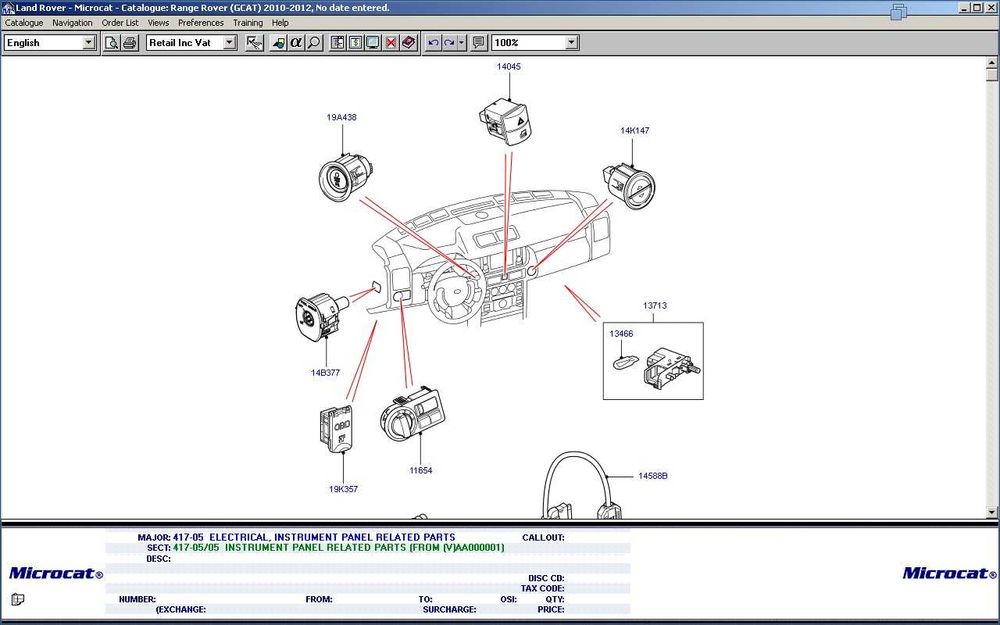 SSD 256Gb JLR SDD v167, Microcat Land Rover, Jaguar EPC, SEED key, CCF
