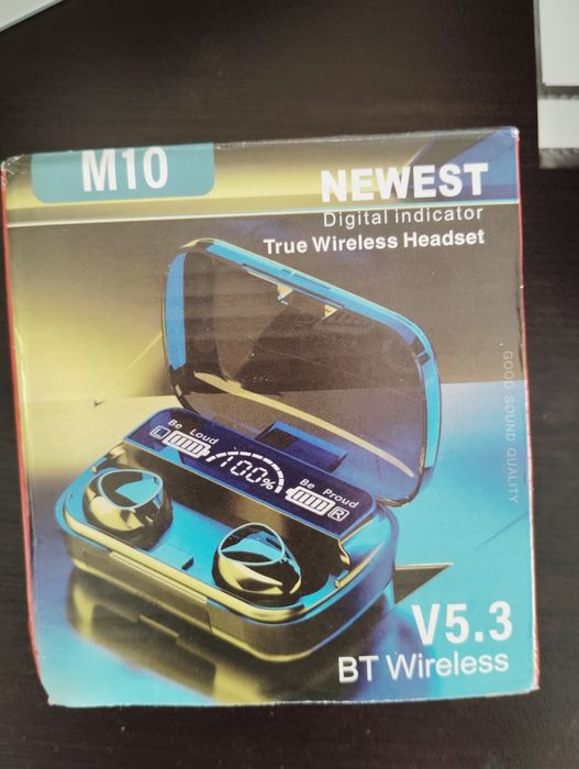 bluetooth слушалки M10
