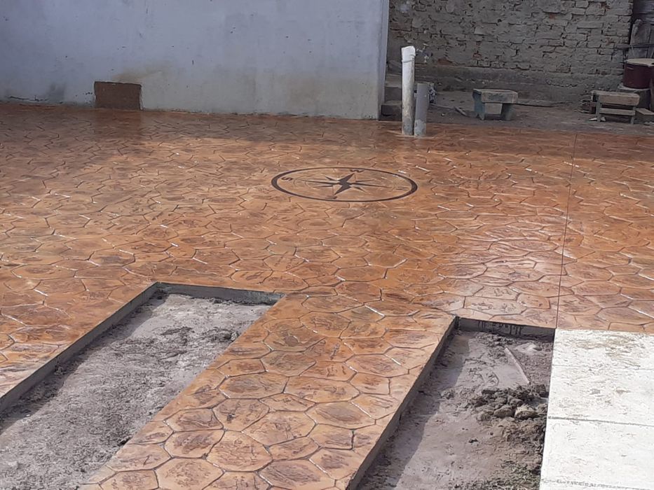 Beton amprentat si elicopterizat