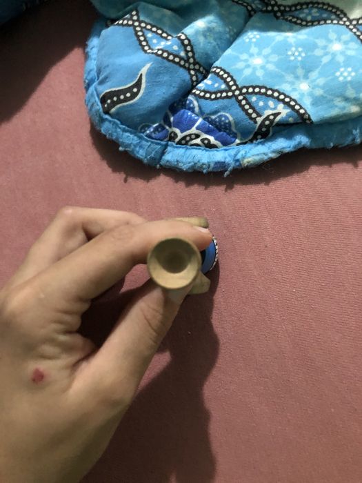 Mikro kendama albastra