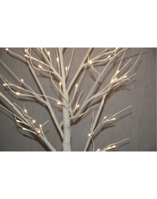 Светещо КОЛЕДНО дърво 150см със 120 бели LED светлини 122023 Коледа