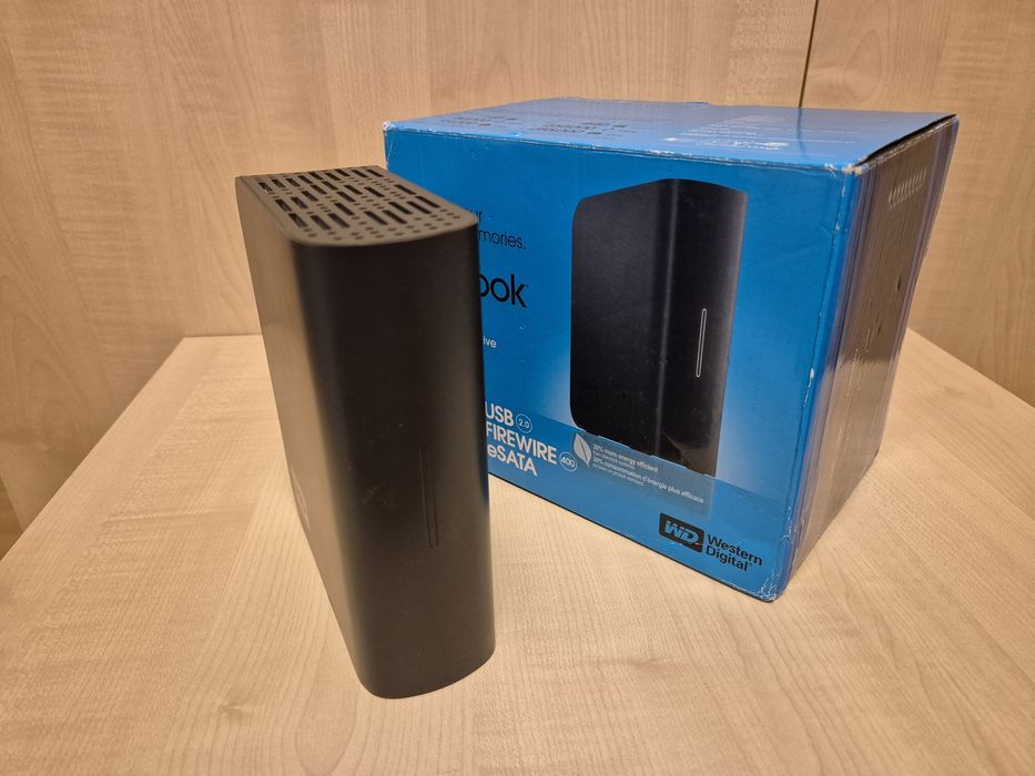 Western Digital My Book Home Edition 1Tb USB 2.0, Firewire 400, eSata