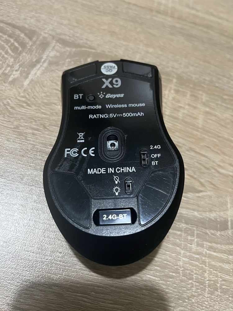 Безжична мишка с Bluetooth и Безжичен приемник