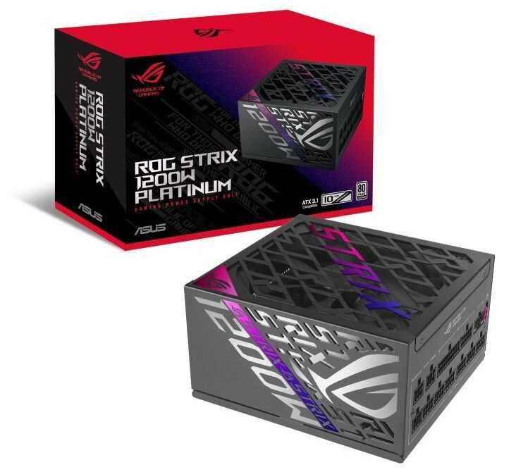 блок питания ASUS ROG Strix 1200 Вт 80 PLUS Platinum
