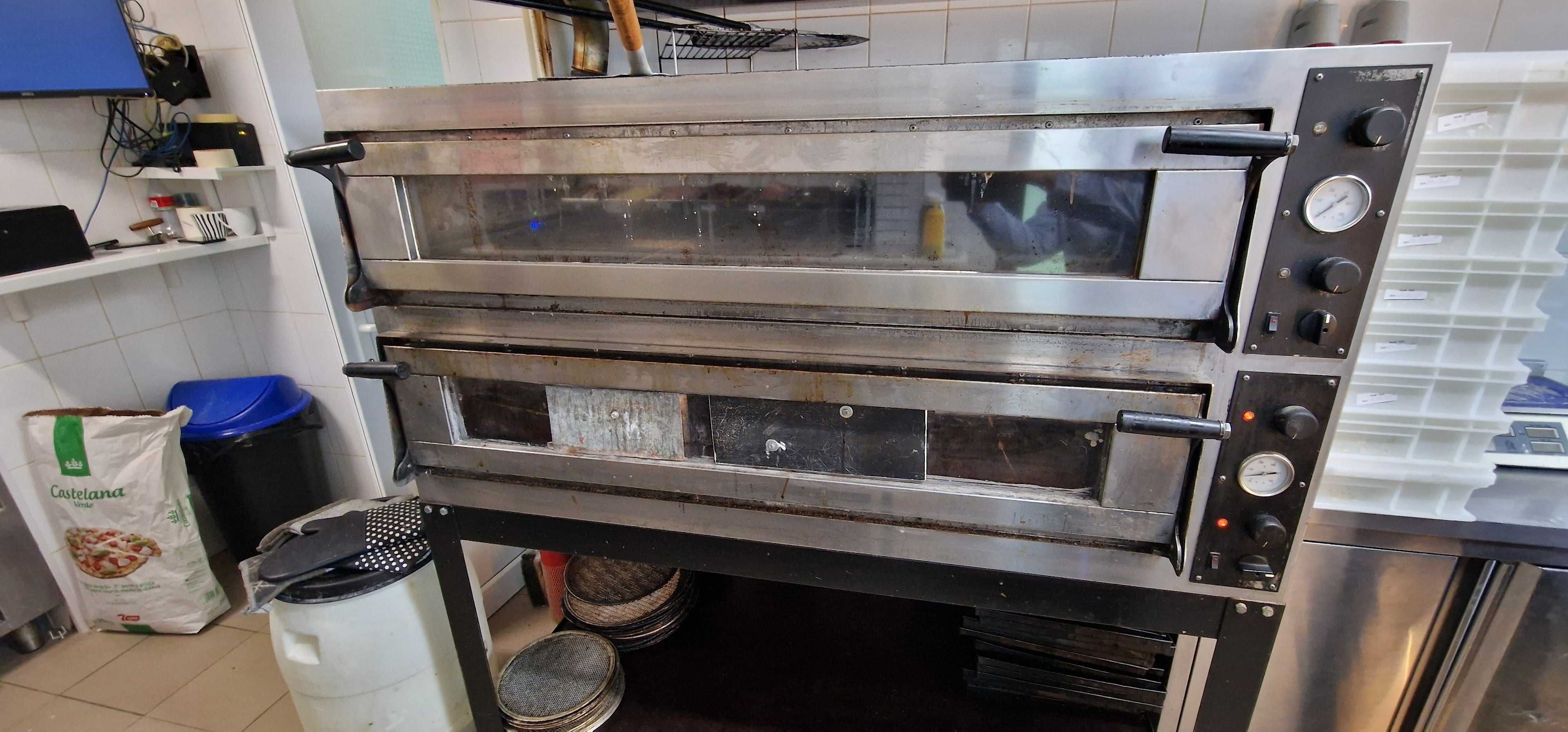 Cuptor pizza doua nivele