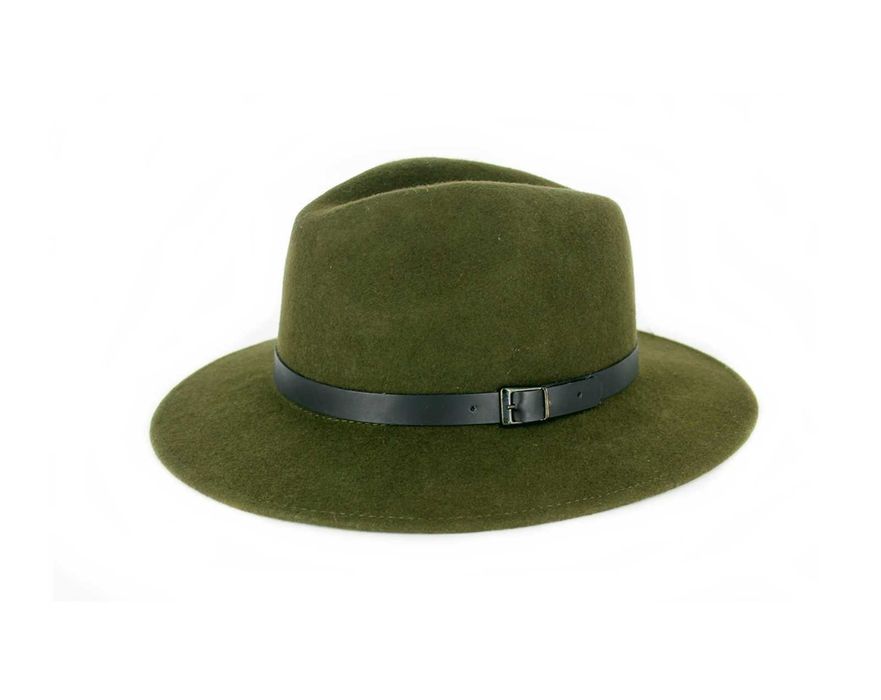 Palarie Lana Barbat "Celebrity" Verde - 2 modele (vezi toate pozele)