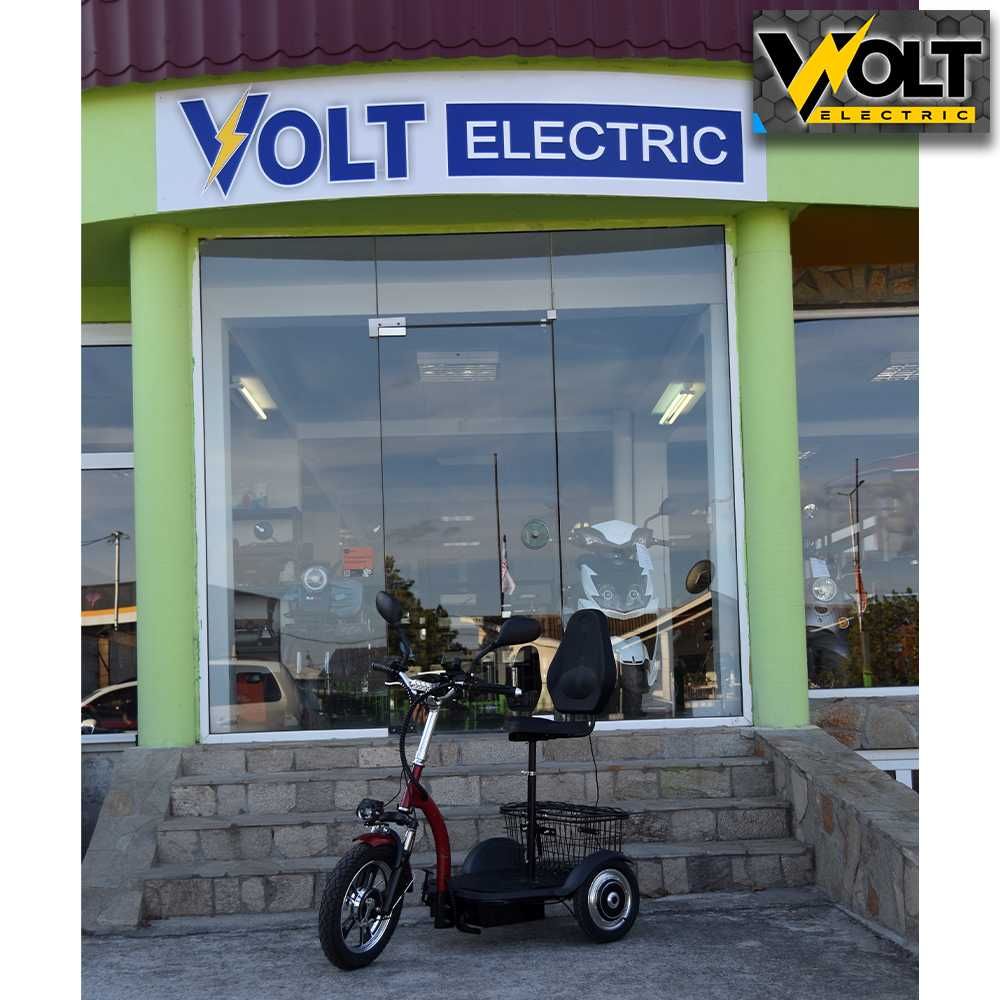 Електрическа триколка Volt Electric H1+ задно, 1000W, с опция ремарке