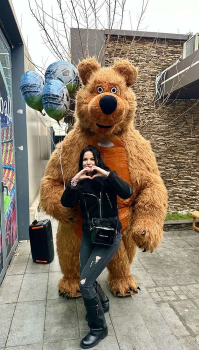 Бяло мече Варна..Панда. Стич .зайче.маша и мечока