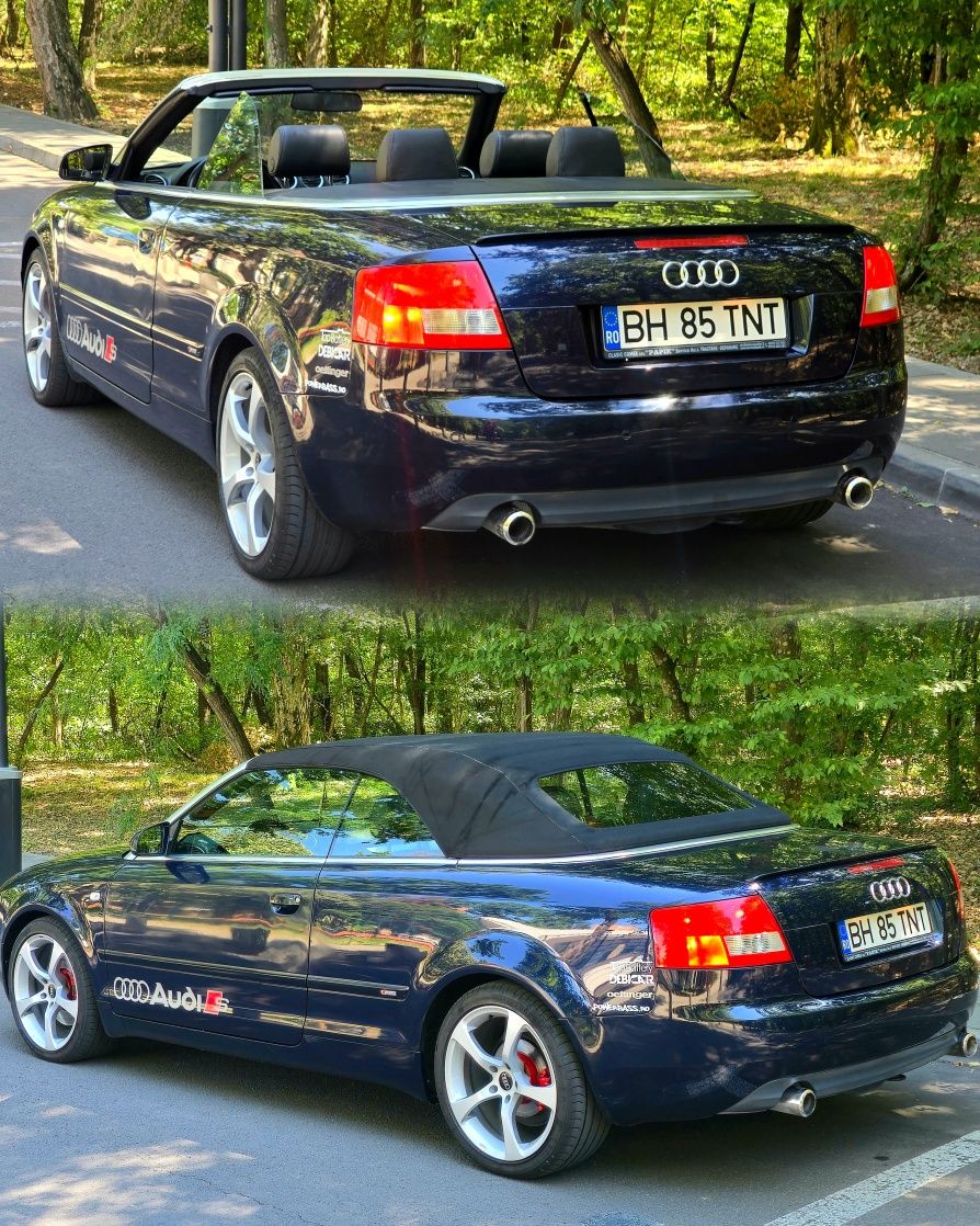 Audi A4 Cabrio S-line.Xenon 1,8 turbo 170Cp Benzina,Masina Impecabila!