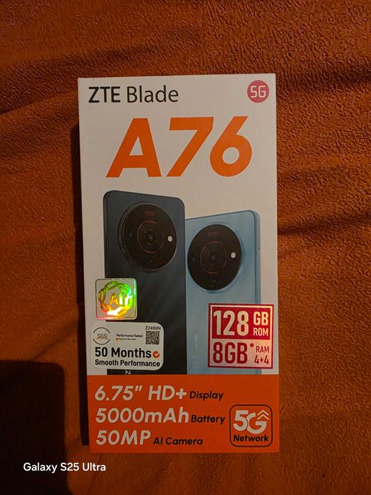 Телефон ZTE BLADE A76